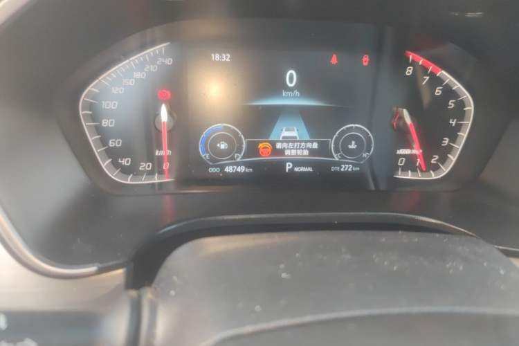 Used CHANGAN CS75 2021 Honor Million Edition 280T DCT Luxury Model Odometer Close Up