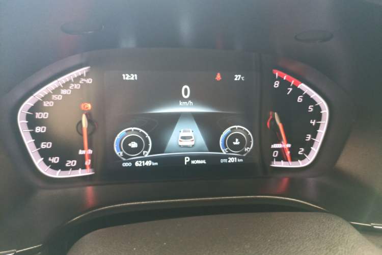 Used CHANGAN CS75 2021 Honor Million Edition 280T DCT Prestige Model Instrument Cluster