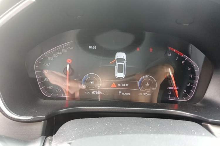 Used CHANGAN CS75 2021 Honor Million Edition 280T DCT Prestige Model Instrument Cluster