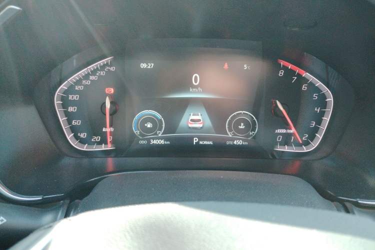 Used CHANGAN CS75 2021 Honor Million Edition 280T DCT Luxury Model Instrument Cluster