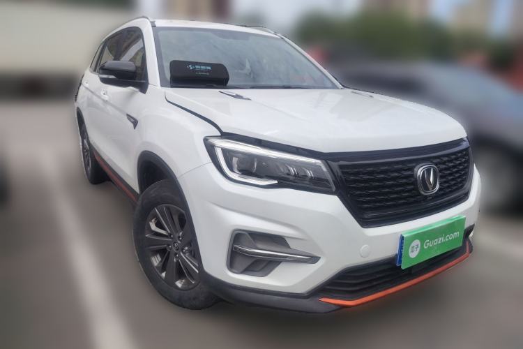 Used CHANGAN CS75 2021 Honor Million Edition 280T DCT Luxury Model Front Right 45 Deg