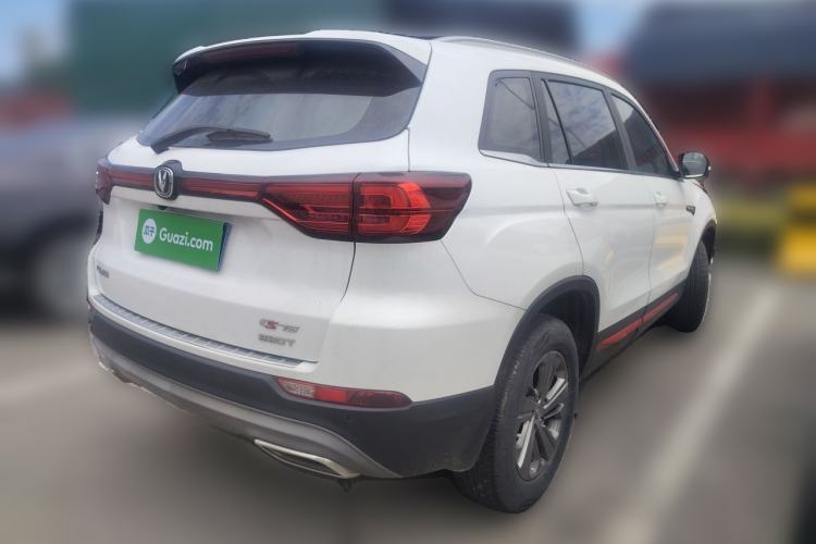 Used CHANGAN CS75 2021 Honor Million Edition 280T DCT Luxury Model Rear Right 45 Deg