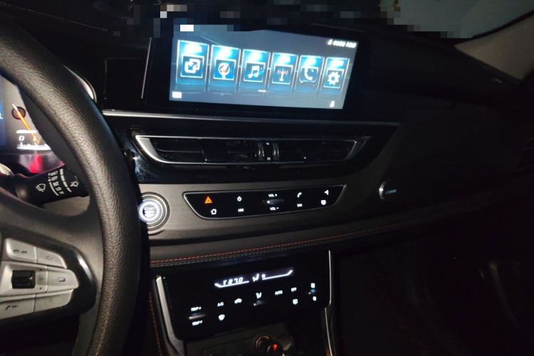 Used CHANGAN CS75 2021 Honor Million Edition 280T DCT Luxury Model Audio And AC Panel
