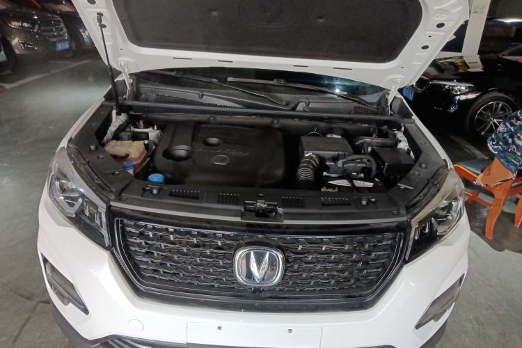 Used CHANGAN CS75 2021 Honor Million Edition 280T DCT Navigation Model Engine Bay