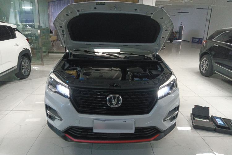 Used CHANGAN CS75 2021 Honor Million Edition 280T DCT Luxury Model Engine Bay