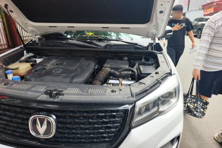 Used CHANGAN CS75 2021 Honor Million Edition 280T DCT Luxury Model Engine Bay Left