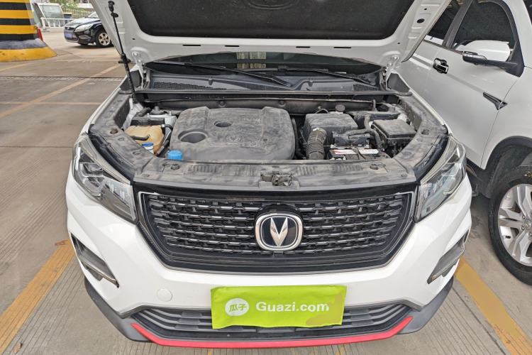 Used CHANGAN CS75 2021 Honor Million Edition 280T DCT Luxury Model Engine Bay