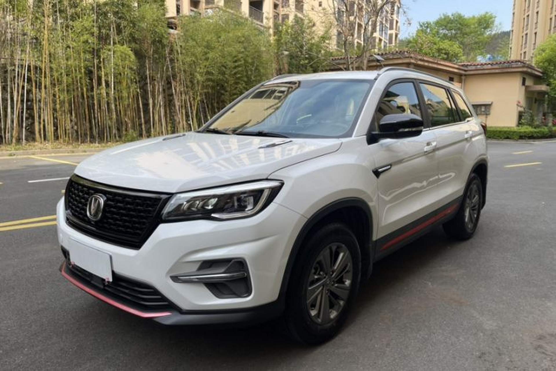 Used CHANGAN CS75 2021 Honor Million Edition 280T DCT Luxury Model Front Left 45 Deg