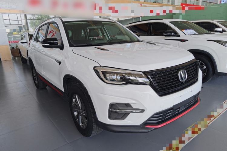 Used CHANGAN CS75 2021 Honor Million Edition 280T DCT Luxury Model Front Right 45 Deg