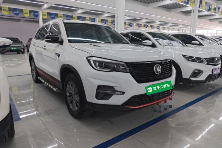 Used CHANGAN CS75 2021 Honor Million Edition 280T DCT Luxury Model Front Right 45 Deg