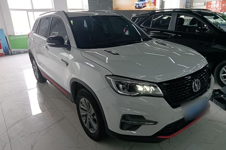 Used CHANGAN CS75 2021 Honor Million Edition 280T DCT Luxury Model Front Right 45 Deg