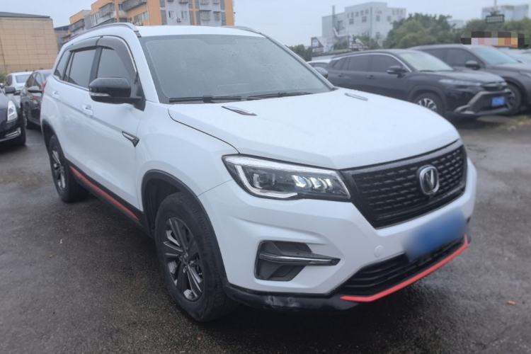 Used CHANGAN CS75 2021 Honor Million Edition 280T DCT Luxury Model Front Right 45 Deg