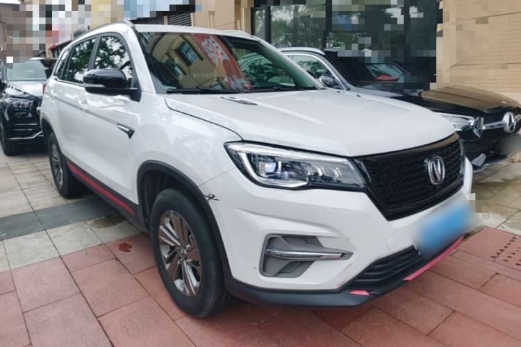 Used CHANGAN CS75 2021 Honor Million Edition 280T DCT Luxury Model Front Right 45 Deg