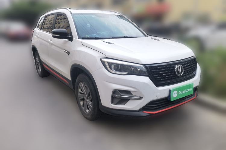 Used CHANGAN CS75 2021 Honor Million Edition 280T DCT Luxury Model Front Right 45 Deg