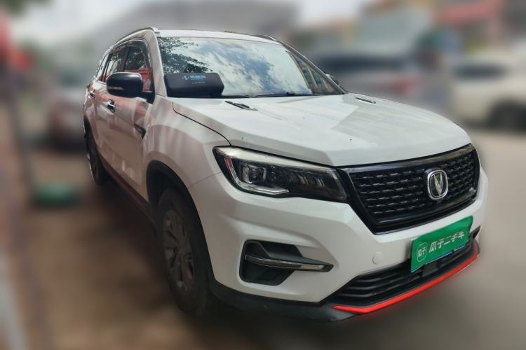 Used CHANGAN CS75 2021 Honor Million Edition 280T DCT Luxury Model Front Right 45 Deg