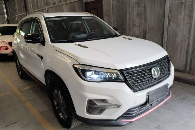 Used CHANGAN CS75 2021 Honor Million Edition 280T DCT Luxury Model Front Right 45 Deg