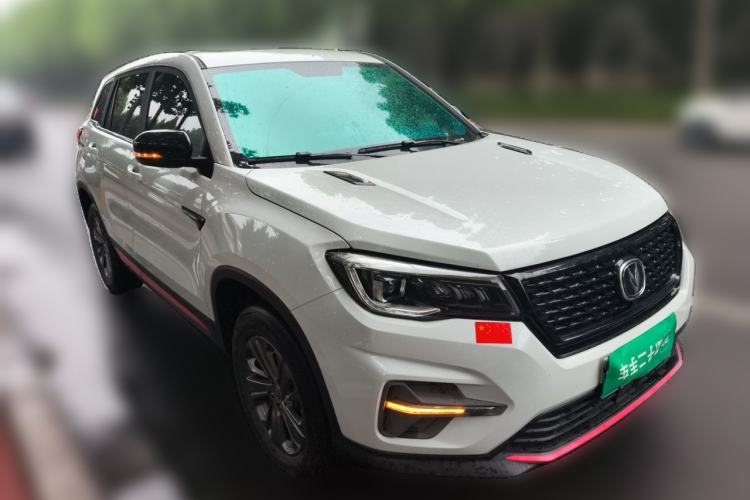 Used CHANGAN CS75 2021 Honor Million Edition 280T Manual Elite Model Front Right 45 Deg