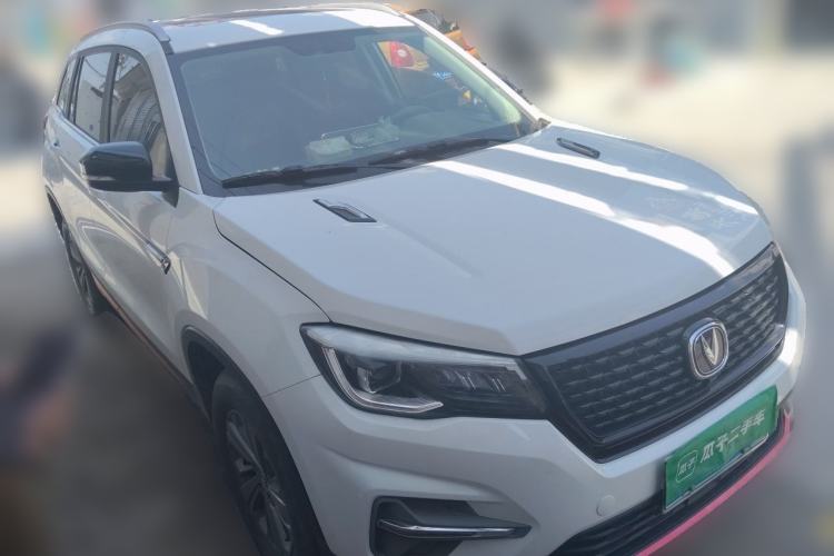 Used CHANGAN CS75 2021 Honor Million Edition 280T DCT Luxury Model Front Right 45 Deg