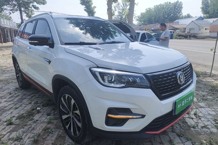 Used CHANGAN CS75 2021 Honor Million Edition 280T DCT Navigation Model Front Right 45 Deg