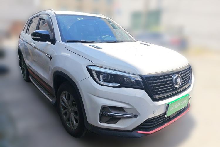 Used CHANGAN CS75 2021 Honor Million Edition 280T DCT Prestige Model Front Right 45 Deg