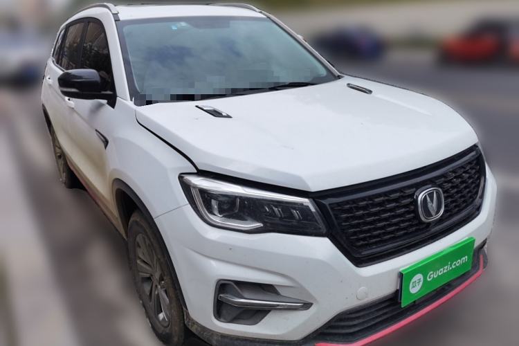 Used CHANGAN CS75 2021 Honor Million Edition 280T DCT Luxury Model Front Right 45 Deg