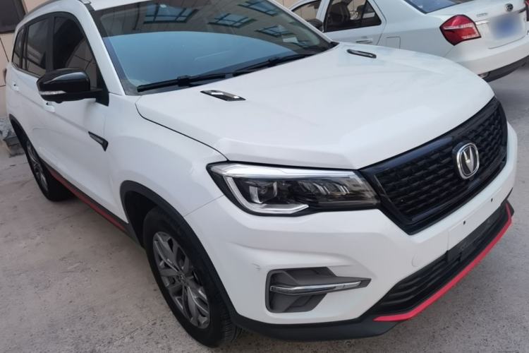 Used CHANGAN CS75 2021 Honor Million Edition 280T DCT Prestige Model Front Right 45 Deg