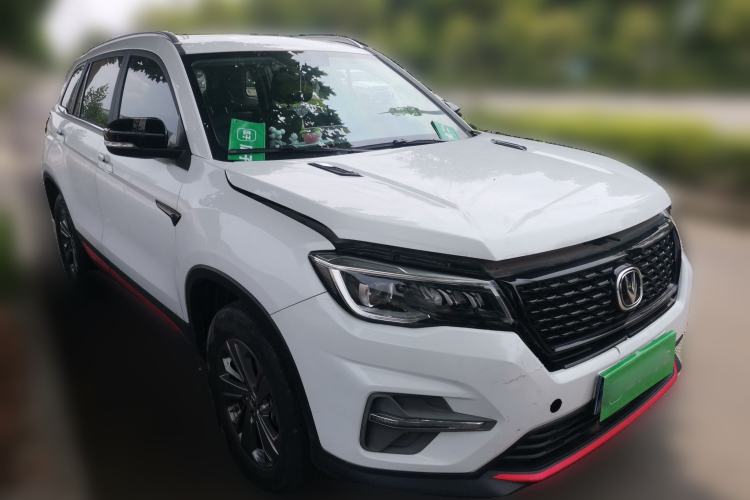 Used CHANGAN CS75 2021 Honor Million Edition 280T DCT Luxury Model Front Right 45 Deg