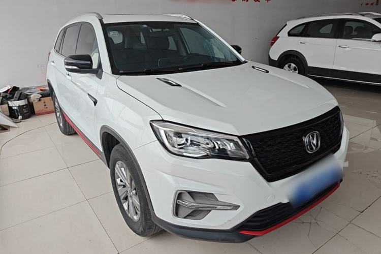 Used CHANGAN CS75 2021 Honor Million Edition 280T DCT Luxury Model Front Right 45 Deg