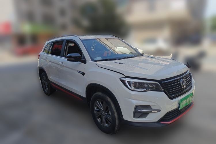 Used CHANGAN CS75 2021 Honor Million Edition 280T DCT Luxury Model Front Right 45 Deg
