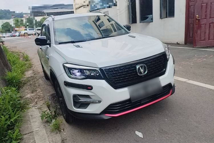Used CHANGAN CS75 2021 Honor Million Edition 280T DCT Luxury Model Front Right 45 Deg