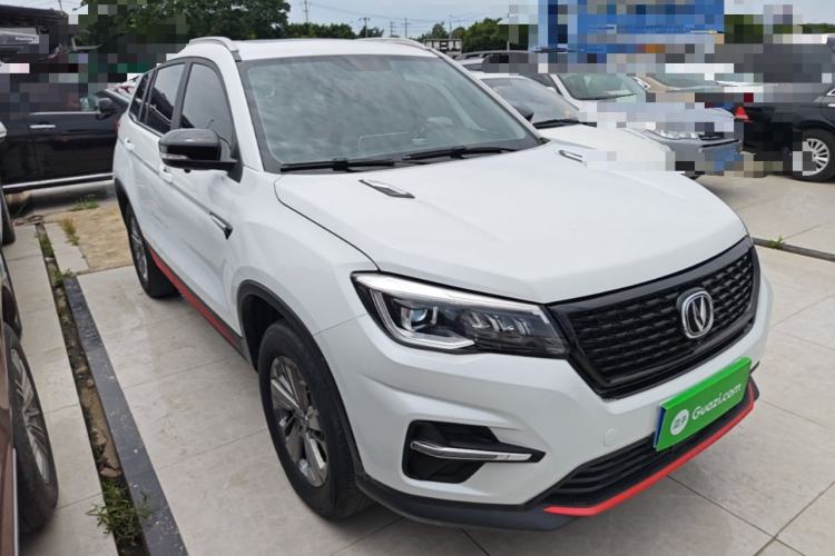 Used CHANGAN CS75 2021 Honor Million Edition 280T DCT Luxury Model Front Right 45 Deg