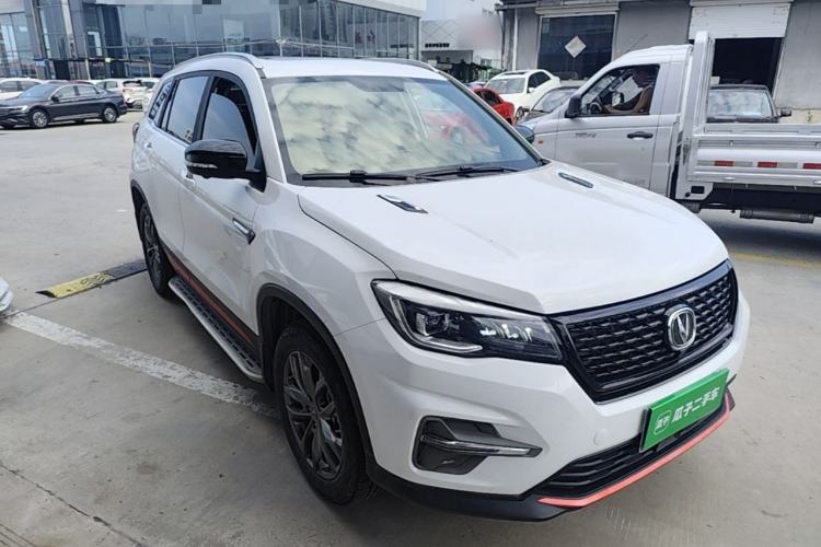 Used CHANGAN CS75 2021 Honor Million Edition 280T DCT Prestige Model Front Right 45 Deg