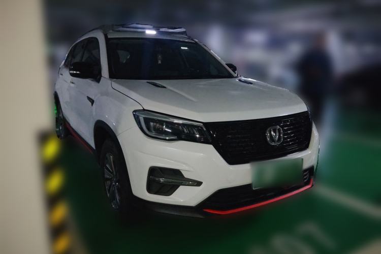 Used CHANGAN CS75 2021 Honor Million Edition 280T DCT Luxury Model Front Right 45 Deg