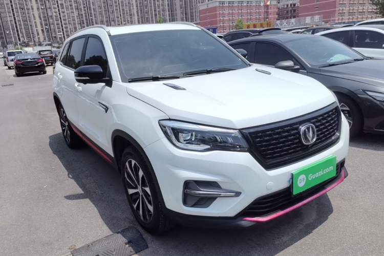 Used CHANGAN CS75 2021 Honor Million Edition 280T DCT Navigation Model Front Right 45 Deg
