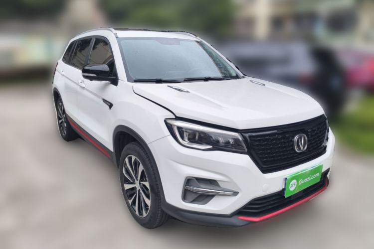 Used CHANGAN CS75 2021 Honor Million Edition 280T DCT Navigation Model Front Right 45 Deg