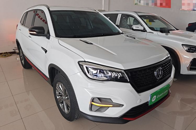 Used CHANGAN CS75 2021 Honor Million Edition 280T DCT Luxury Model Front Right 45 Deg