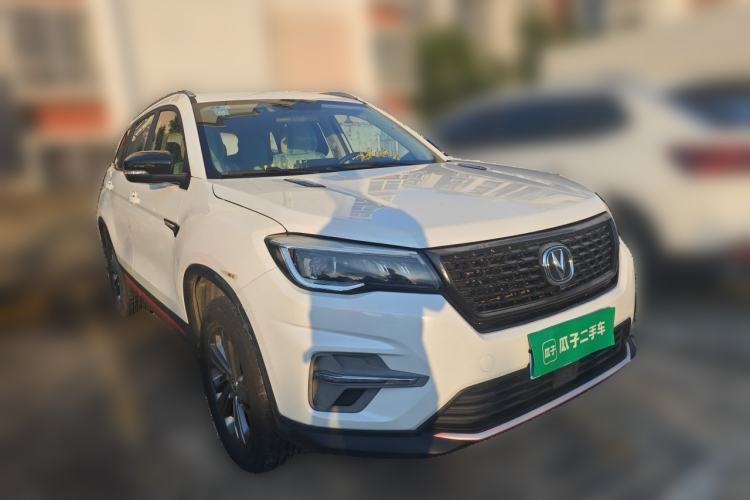 Used CHANGAN CS75 2021 Honor Million Edition 280T DCT Luxury Model Front Right 45 Deg