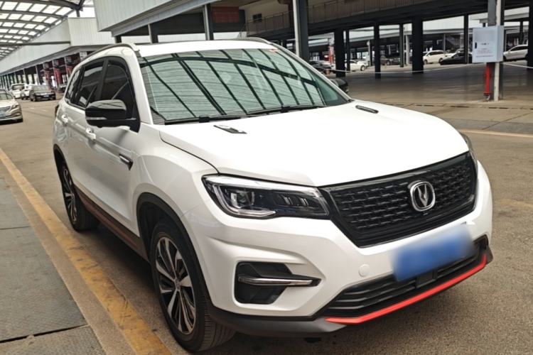 Used CHANGAN CS75 2021 Honor Million Edition 280T DCT Navigation Model Front Right 45 Deg