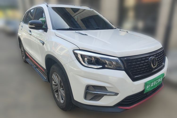 Used CHANGAN CS75 2021 Honor Million Edition 280T DCT Luxury Model Front Right 45 Deg