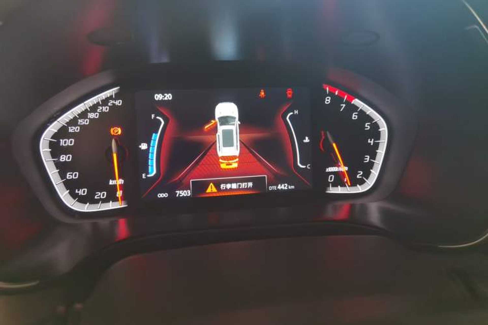 Used CHANGAN CS75 2021 Honor Million Edition 280T Manual Elite Model Instrument Cluster