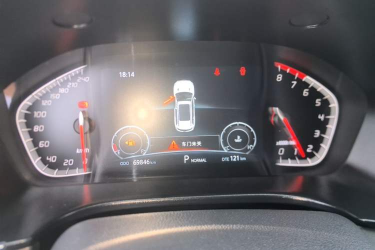 Used CHANGAN CS75 2021 Honor Million Edition 280T DCT Luxury Model Instrument Cluster