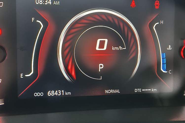 Used CHANGAN CS75 2021 Honor Million Edition 280T DCT Luxury Model Instrument Cluster