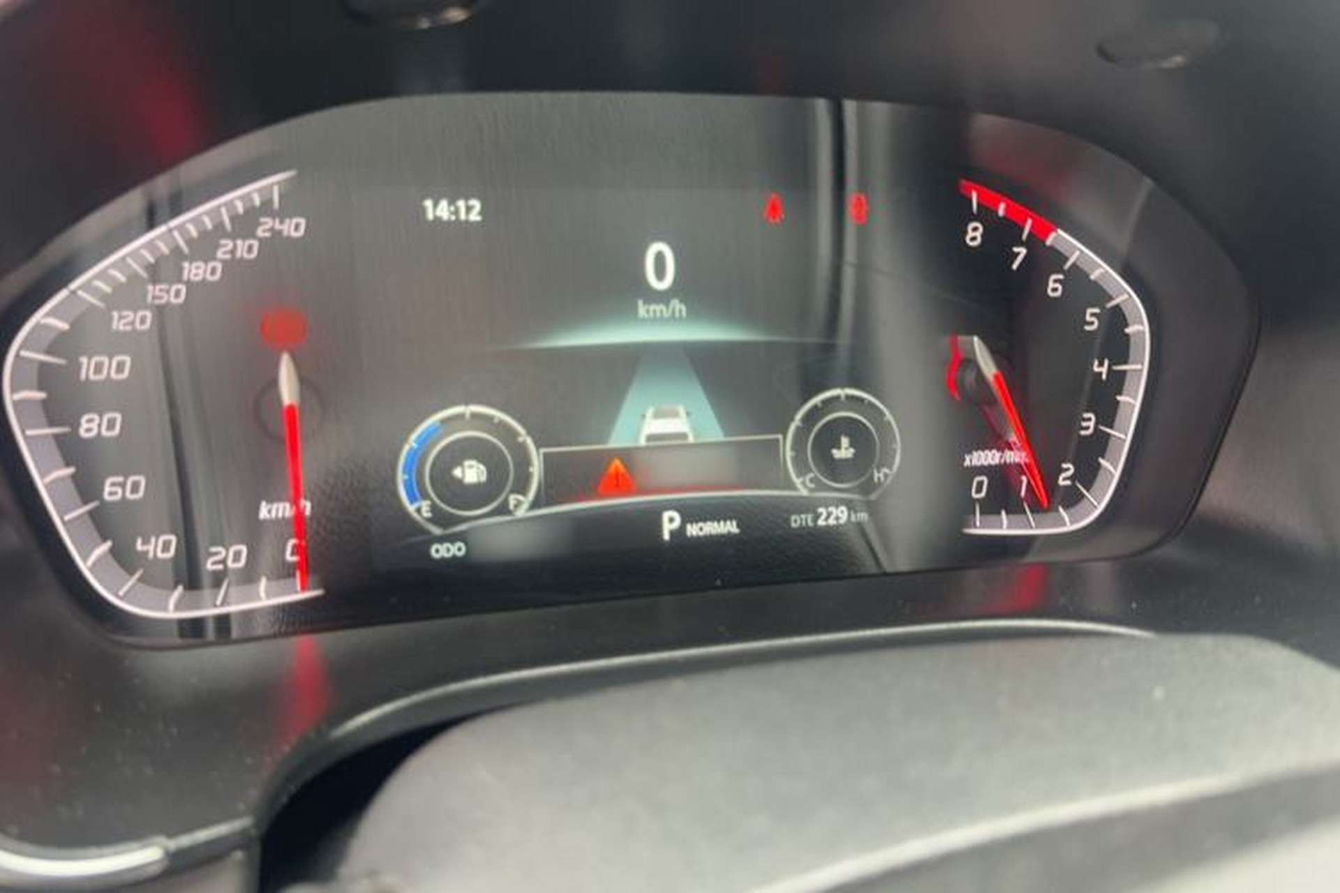 Used CHANGAN CS75 2021 Honor Million Edition 280T DCT Luxury Model Instrument Cluster