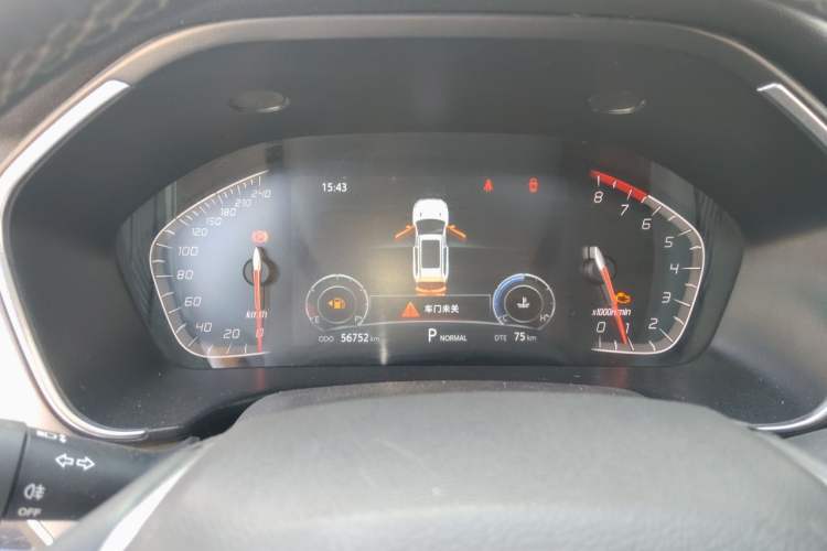 Used CHANGAN CS75 2021 Honor Million Edition 280T DCT Luxury Model Instrument Cluster