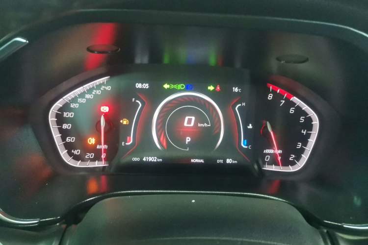 Used CHANGAN CS75 2021 Honor Million Edition 280T DCT Luxury Model Instrument Cluster