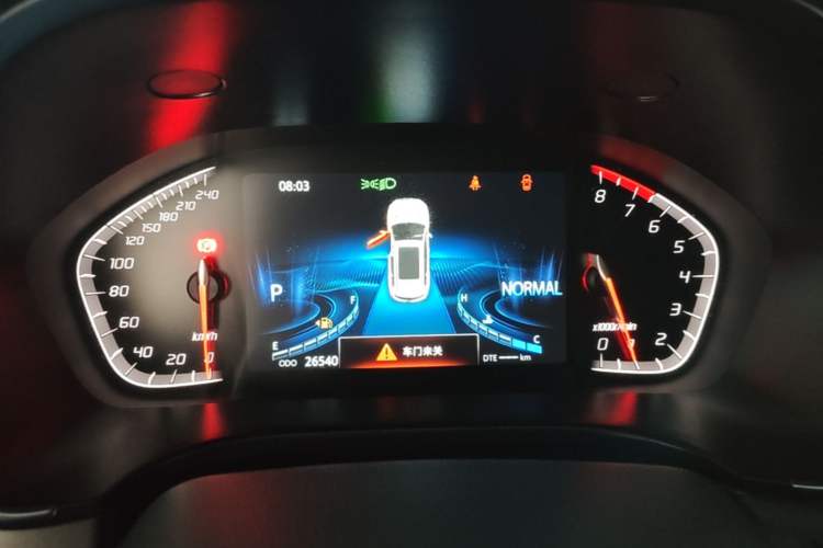 Used CHANGAN CS75 2021 Honor Million Edition 280T DCT Luxury Model Instrument Cluster