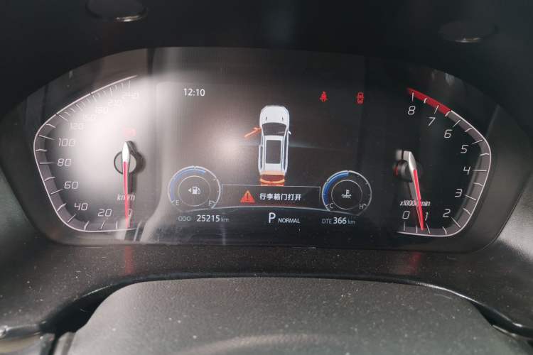 Used CHANGAN CS75 2021 Honor Million Edition 280T DCT Luxury Model Instrument Cluster