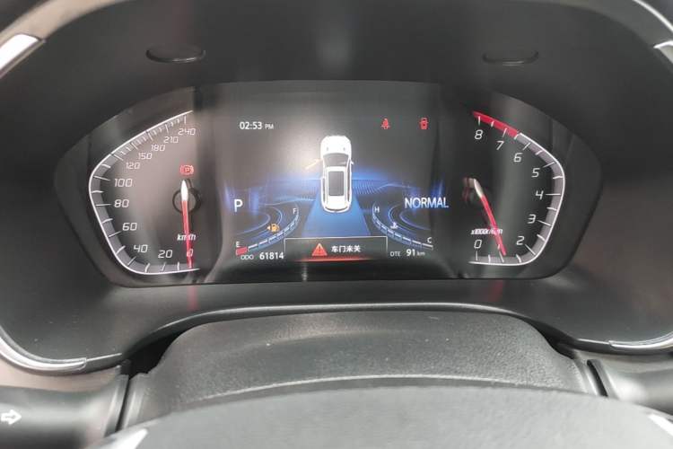 Used CHANGAN CS75 2021 Honor Million Edition 280T DCT Luxury Model Instrument Cluster