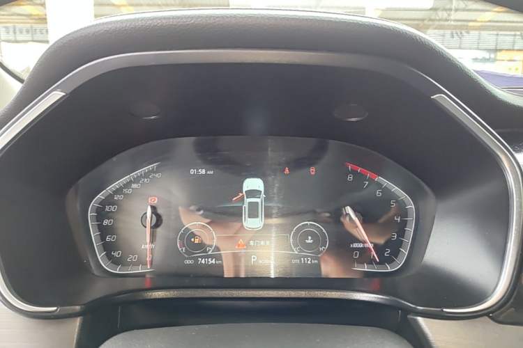 Used CHANGAN CS75 2021 Honor Million Edition 280T DCT Luxury Model Instrument Cluster