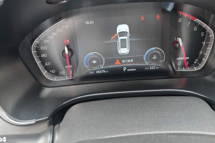 Used CHANGAN CS75 2021 Honor Million Edition 280T DCT Luxury Model Instrument Cluster